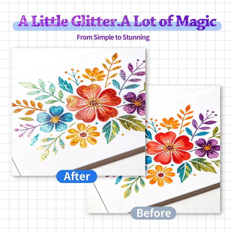 ปากกาอะคริลิคกลิตเตอร์ 12/24 ส - Art Craft Doodle บทวิจารณ์และราคา