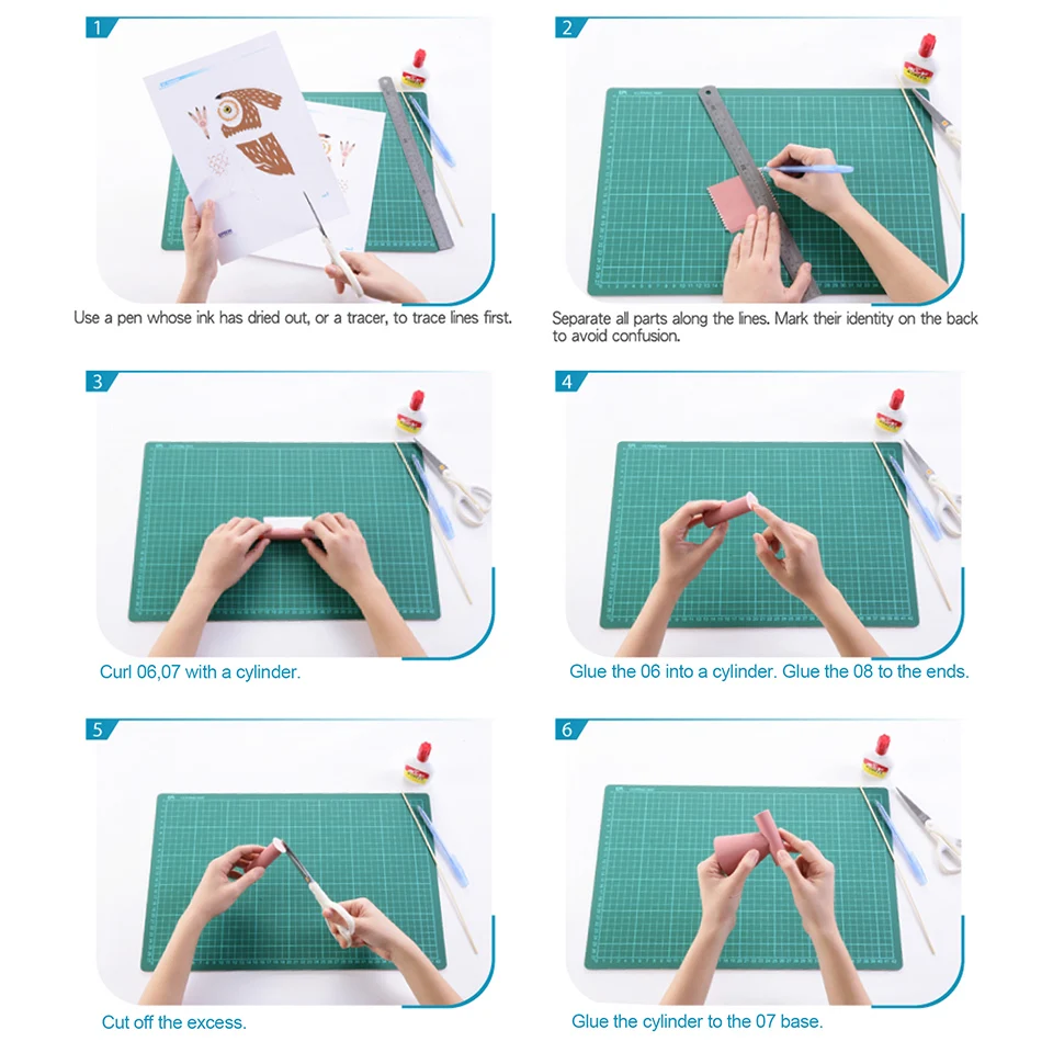 นกฮูกน้อย Origami Art Mini 3D  - Art Craft Center บทวิจารณ์และราคา