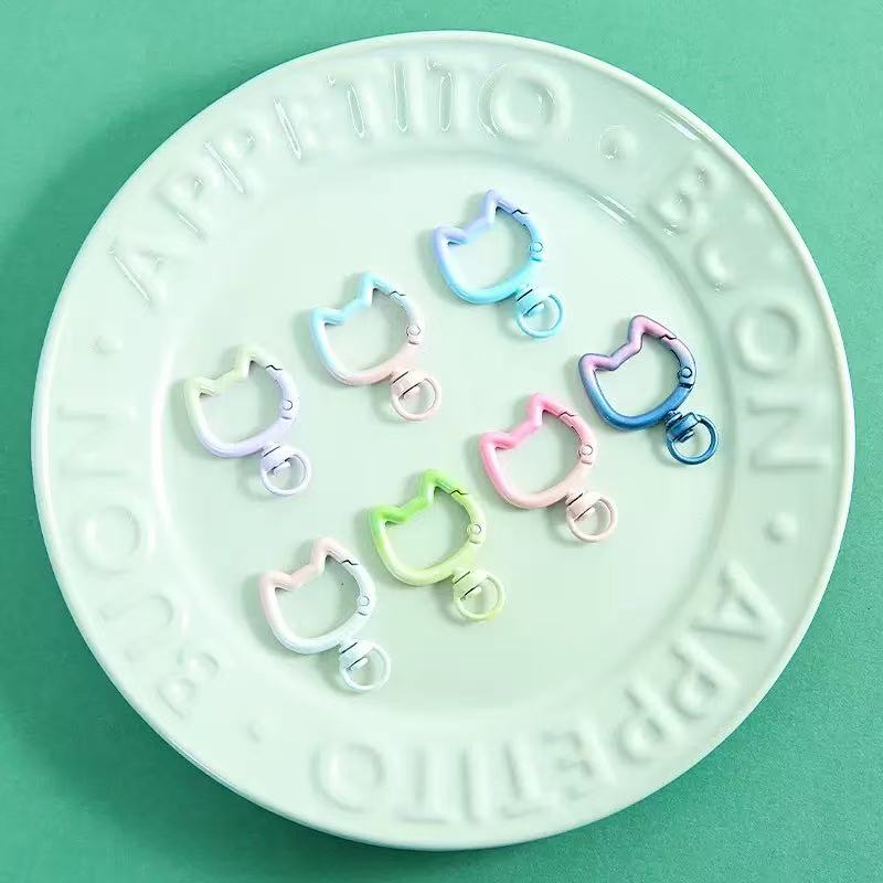 พวงกุญแจรูปแมวน่ารักแบบไล่สี 5 - Art Craft Ideas บทวิจารณ์และราคา