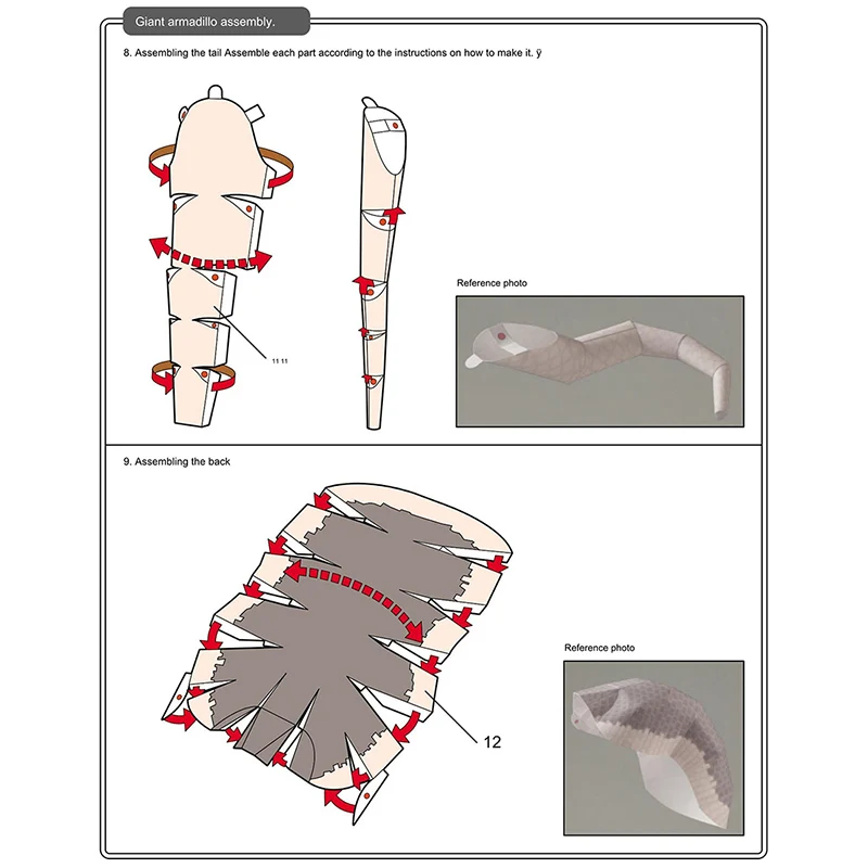 Giant Armadillo Origami Art Mi - Art Craft Center บทวิจารณ์และราคา